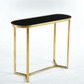 GISELLE BLACK CONSOLE TABLE