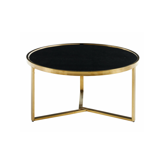 Giselle Black Coffee Table Set