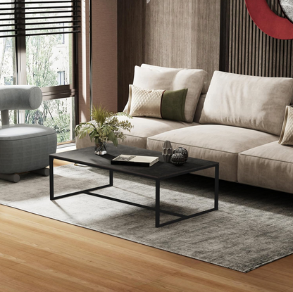 Monaco Coffee Table - Black – premium furniture by Interior Ave