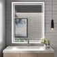  RECTANGLE FRAMELESS LED BATHROOM MIRROR