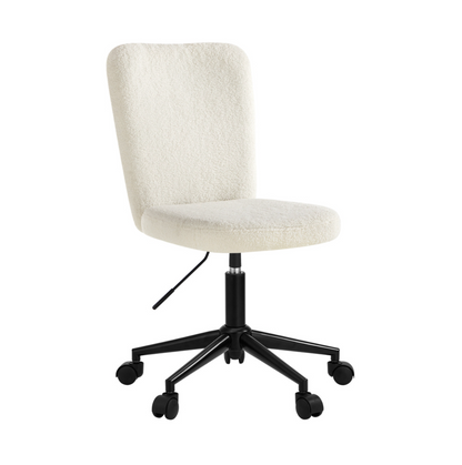 Herman Boucle Office Chair - White