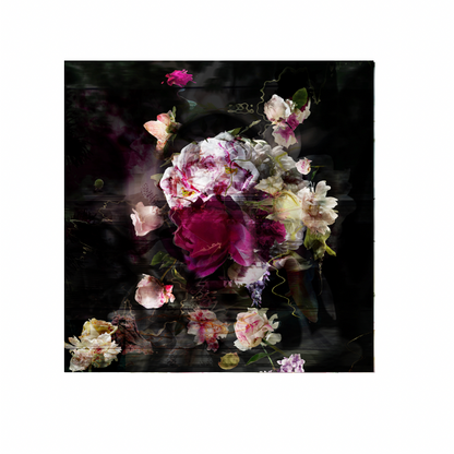 Night Bouquet Ii wall art available as canvas print or floating framed artwork