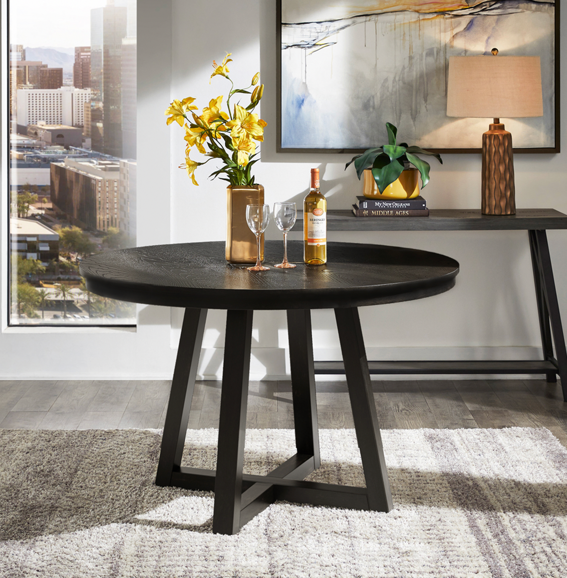 Henne Round Dining Table - 120cm