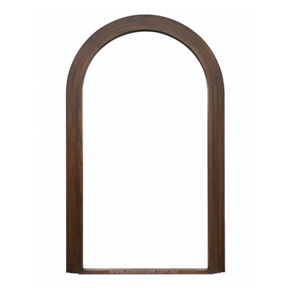 PRE ORDER Sierra Arched Mirror – Walnut | Sculptural Full-Length Mirror