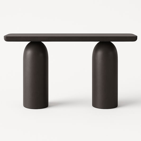 Roma Console Table - Charcoal