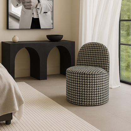 The Monroe Swivel - Houndstooth