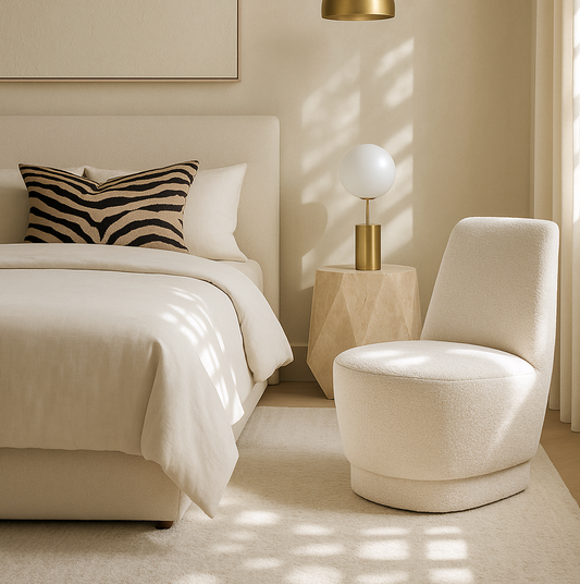Solène Swivel Accent Chair