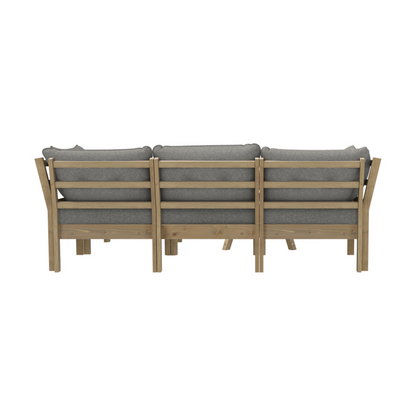 Driftwood Outdoor Lounge Set 5 Piece - Beige