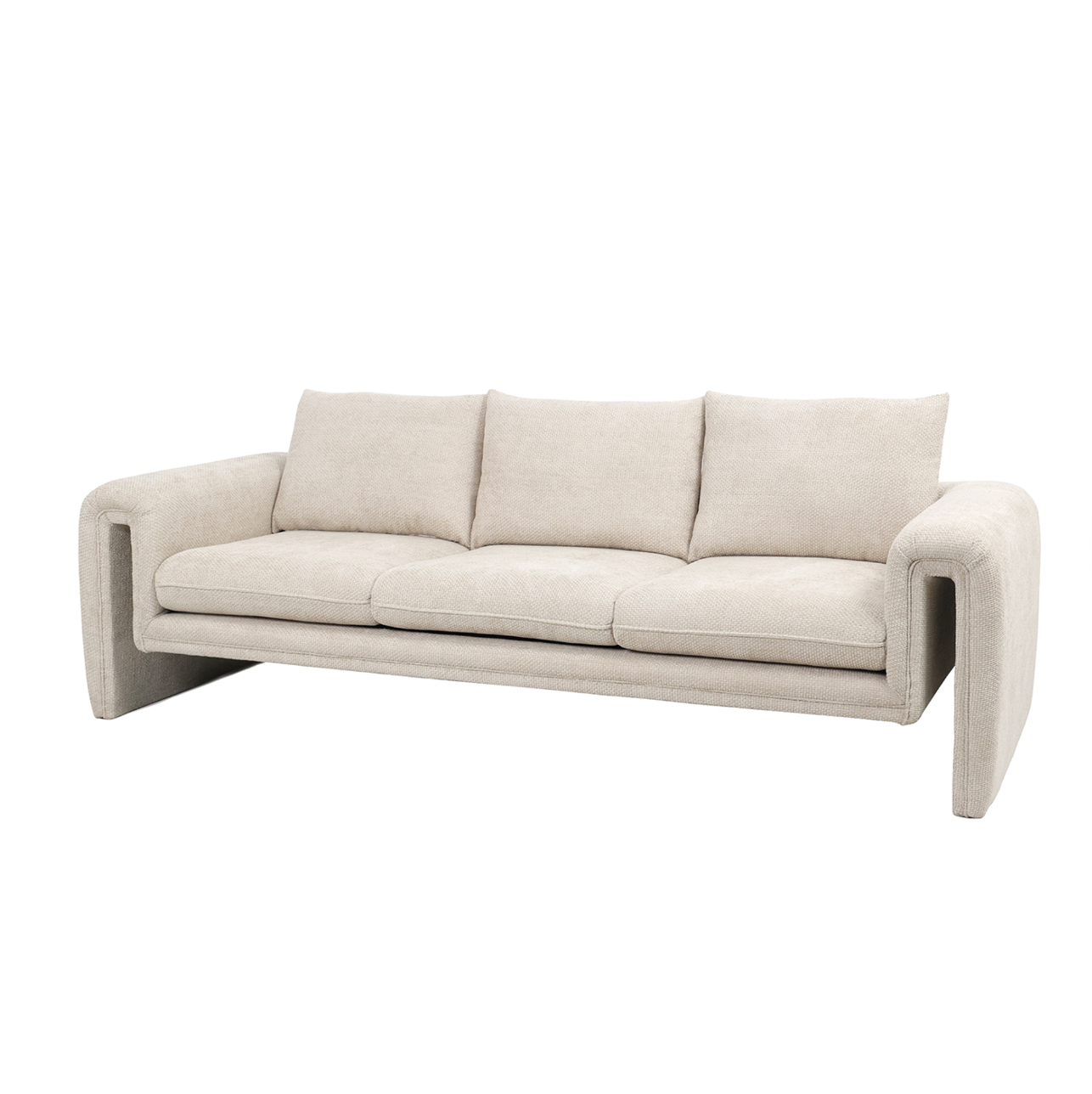Peru 3 Seater Sofa - Natural