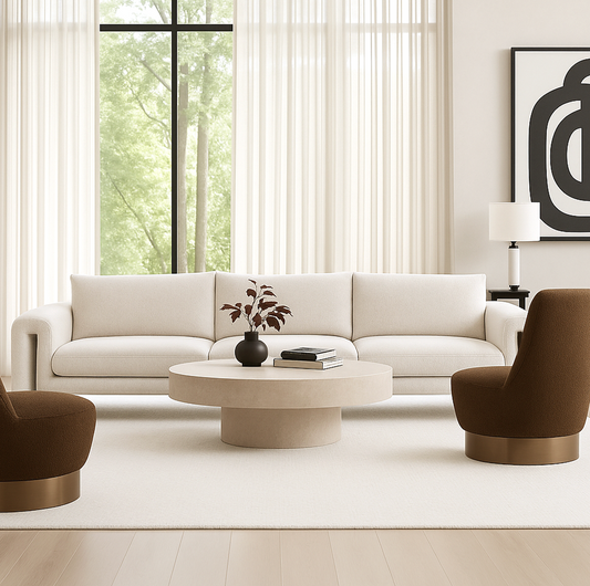 Peru 3 Seater Sofa - Natural