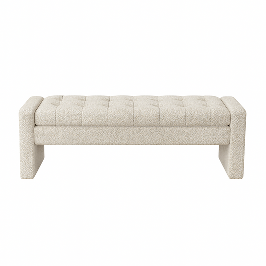 MIlan Storage Bench in Vanilla Oat
