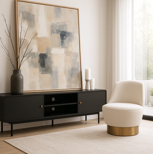 Peru Entertainment Unit 180cm - Furniture Hire