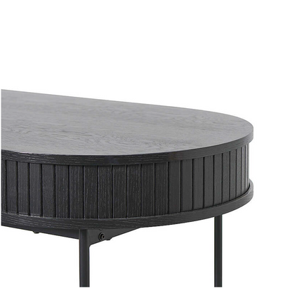 Rafael Office Desk Black - Furniture Hire