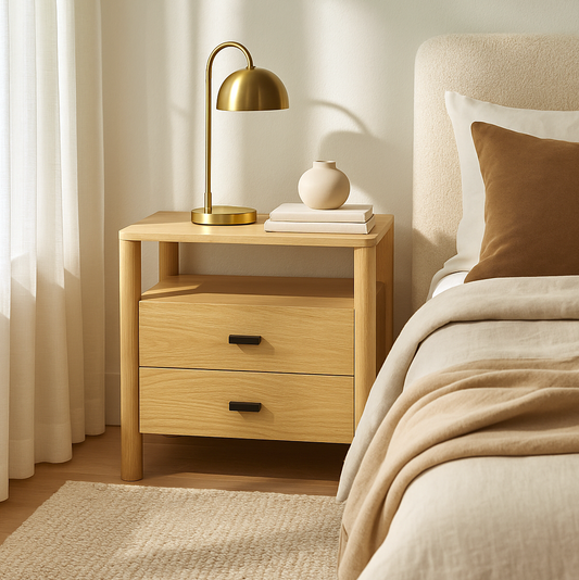 Ola Bedside Table - Furniture hire