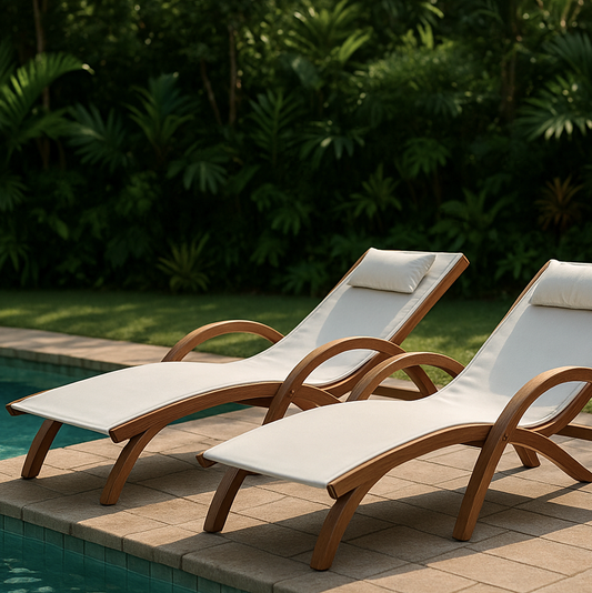 Monaco Sun Lounge Chair - Furniture Hire