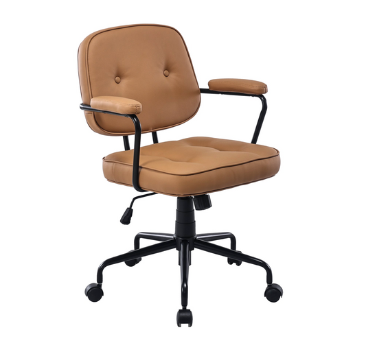 Harriet Office Chair Tan - Furniture Hire