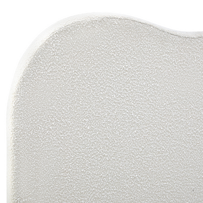 Daisy White Boucle Bed Headboard - Queen