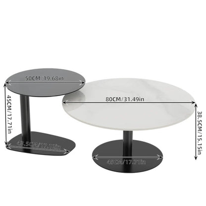 Halo Two Piece Coffee Table Set