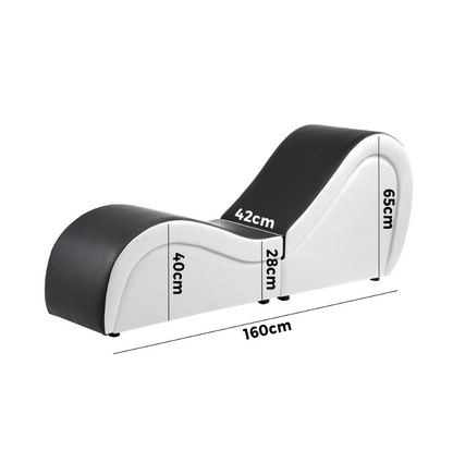 Ziggy Tantra Sofa - Black & White