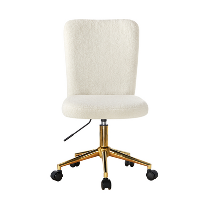 Herman Boucle Office Chair - White