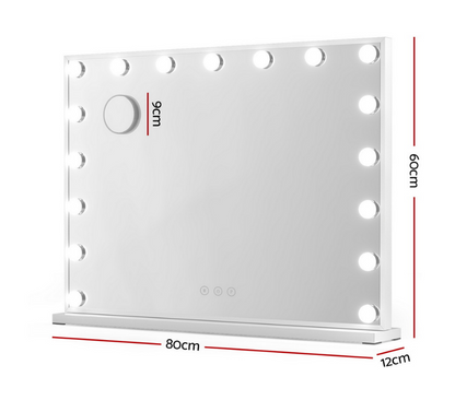 Hollywood Lux XL LED Makeup Mirror 80cm