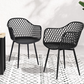 Cascade Outdoor Chair - Black - Set of Four