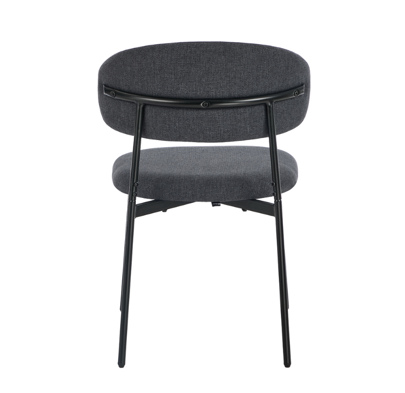 Seraphina Fabric Dining Chair - Mineral Grey | Stylish Dining Chair by Interior Ave