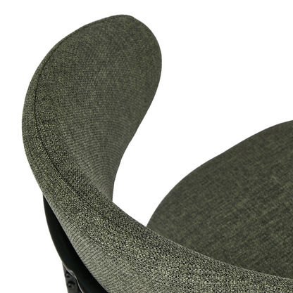 Seraphina Fabric Dining Chair - Olive Green | Stylish Dining Chair by Interior Ave