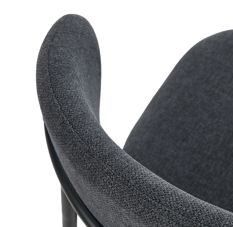 Seraphina Fabric Dining Chair - Mineral Grey | Stylish Dining Chair by Interior Ave