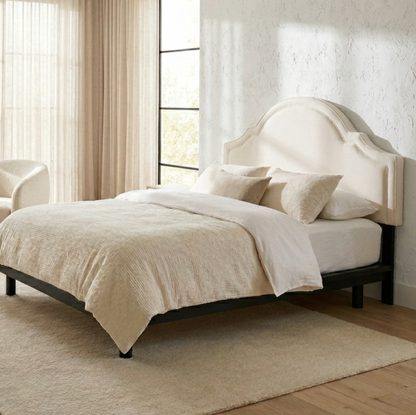 Serenity Velvet Bed Head Headboard - King