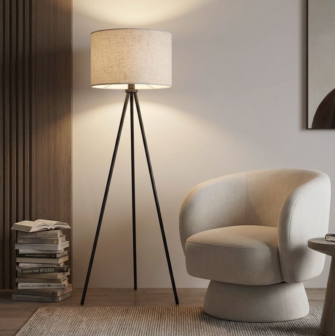 Tripod Floor Lamp - Black