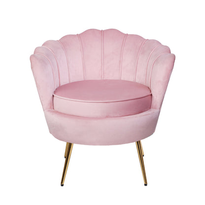 Shell Accent Chair - Pink – furniture piece by Interior Ave