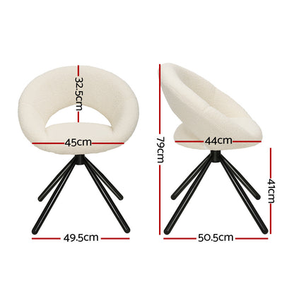 Sherpa Dining Chair - Set of Two