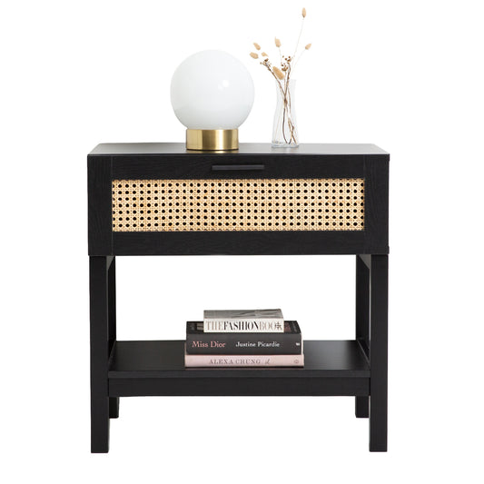 Marilyn Bedside Table - Black
