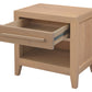 Dion Bedside Table - Natural