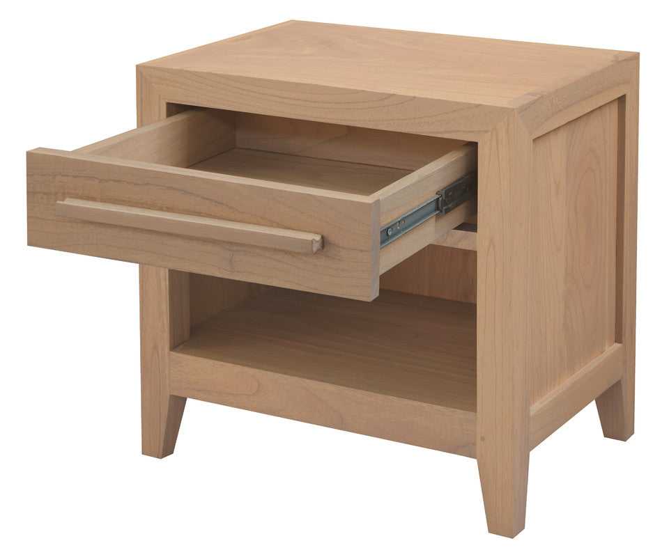 Dion Bedside Table - Natural