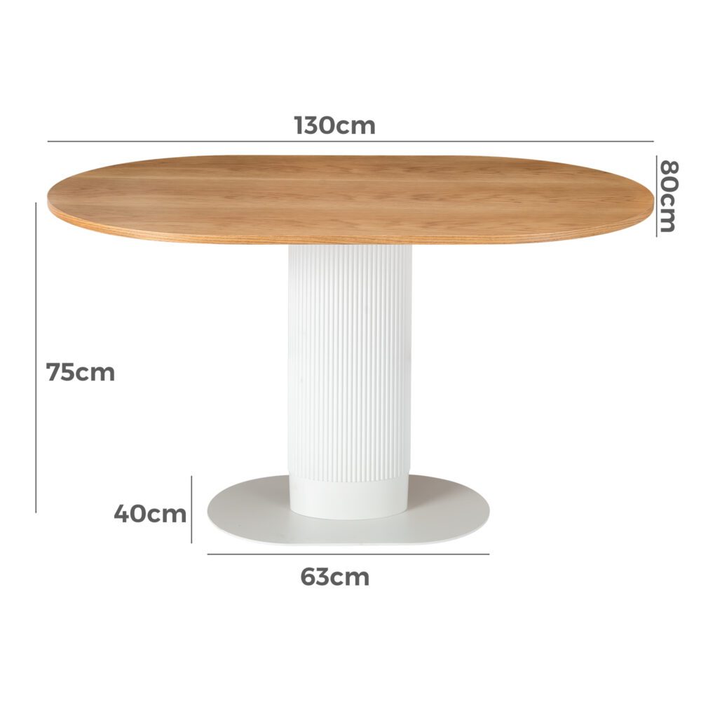 Ciara Oval Dining Table