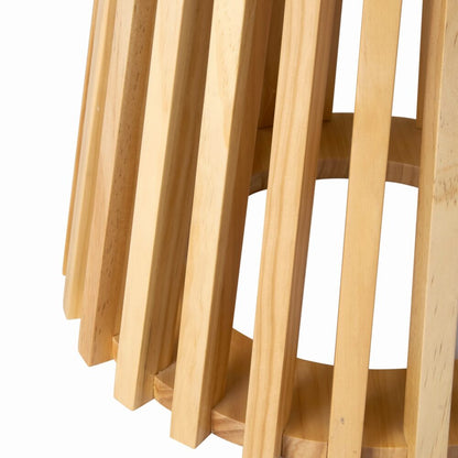 Haven Silhouette Round Side Table - Natural