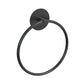 BATHROOM TOWEL RING - BLACK