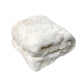 ARTIC FOX THROW RUG - OFF WHITE