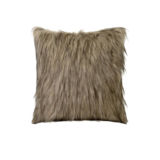 SAVANNAH ELK FAUX FUR CUSHION