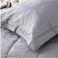 D'Decor Queen Home Paisley 500 TC Cotton Jacquard Comforter Set Slate - Slate