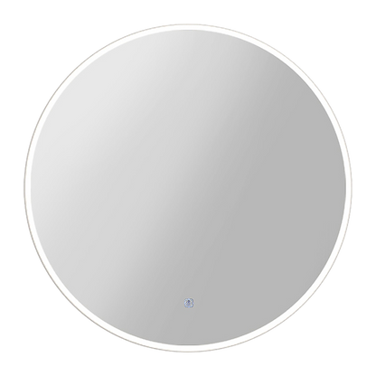 50cm LED Wall Mirror Bathroom Mirrors Light Decor Round – Designer mirror by Interior Ave
