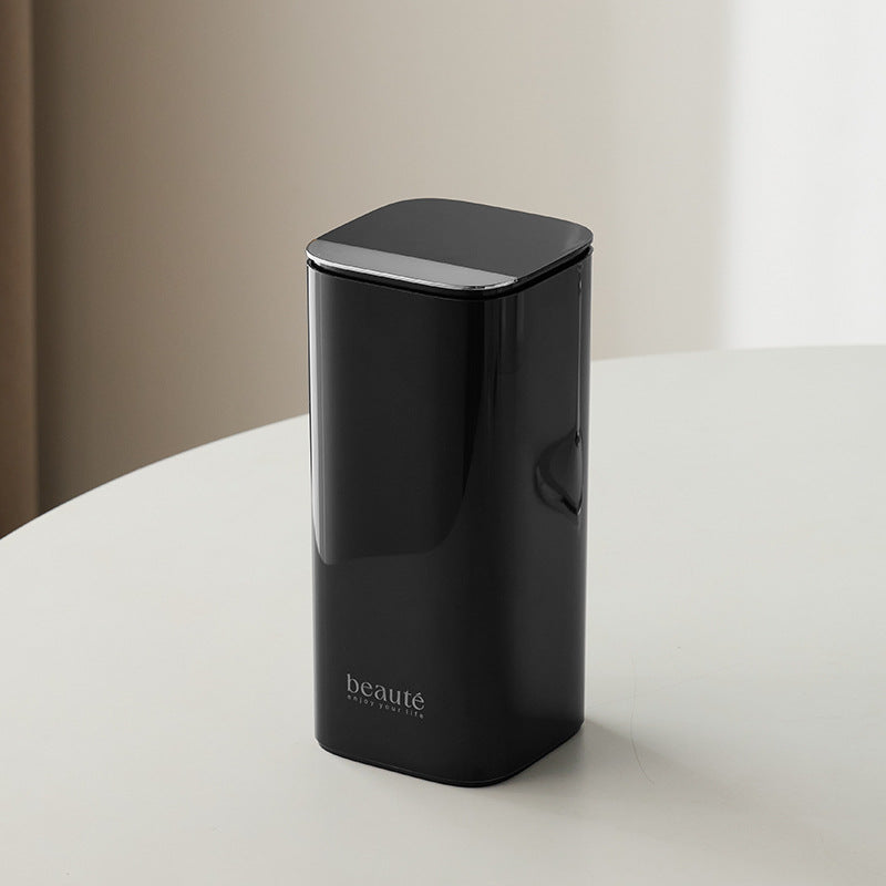 Black and Silver Makeup Brush Holder