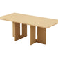 Tierra Oak Dining Table 6 Seater