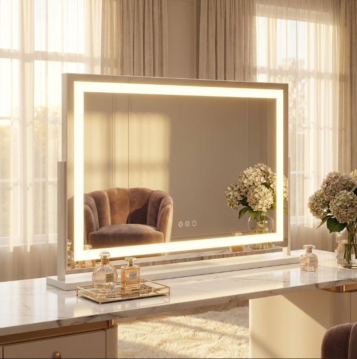 Makeup Pro Vanity Makeup Mirror - XL – Designer mirror by Interior Ave