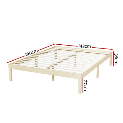 Caprice Natural Bed Base - Double