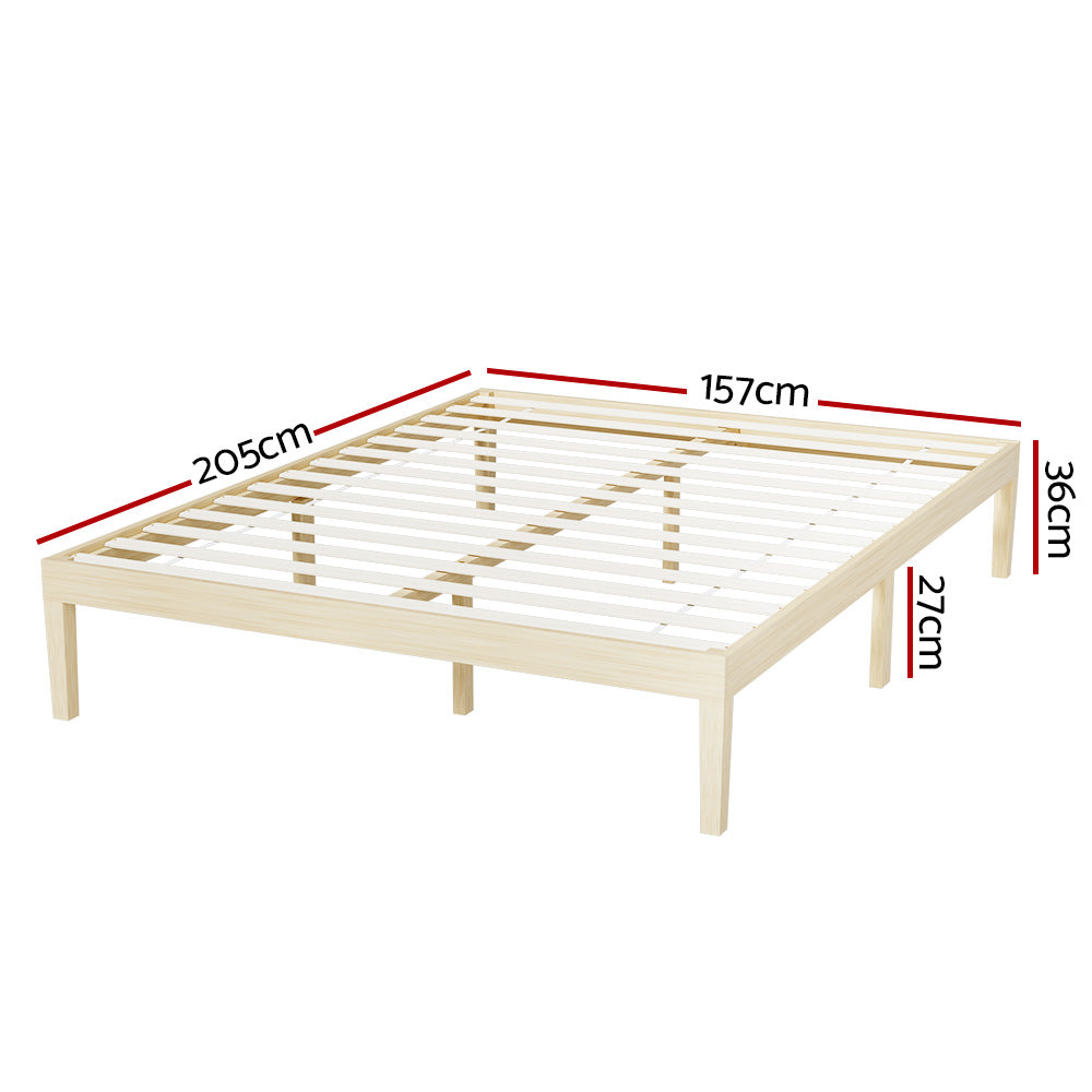 Caprice Natural Bed Base - Queen