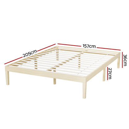 Caprice Natural Bed Base - Queen