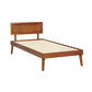 ARMANI BED FRAME - WALNUT